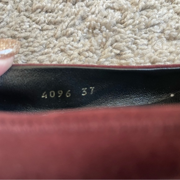 Prada Pumps 4096 Big Buckle Kitten Heels Womens 37 - Picture 5 of 5